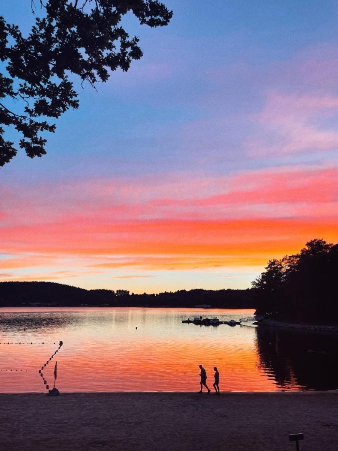 Lodge Avec Spa Privatif - Foret Et Lac Liginiac 外观 照片